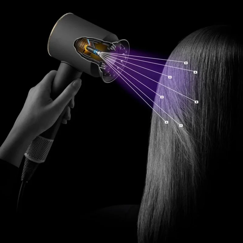 DYSON HD16 Supersonic Nural T3/T4 AmSi/PkCp 143709-01