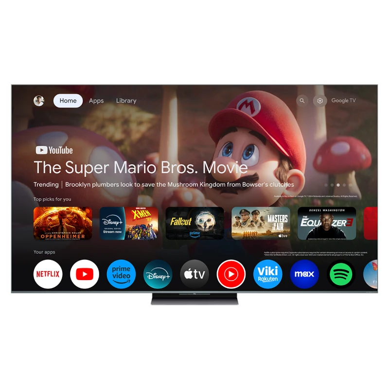 TCL 65C9K QD-MINI LED QLED SMART GOOGLE TV