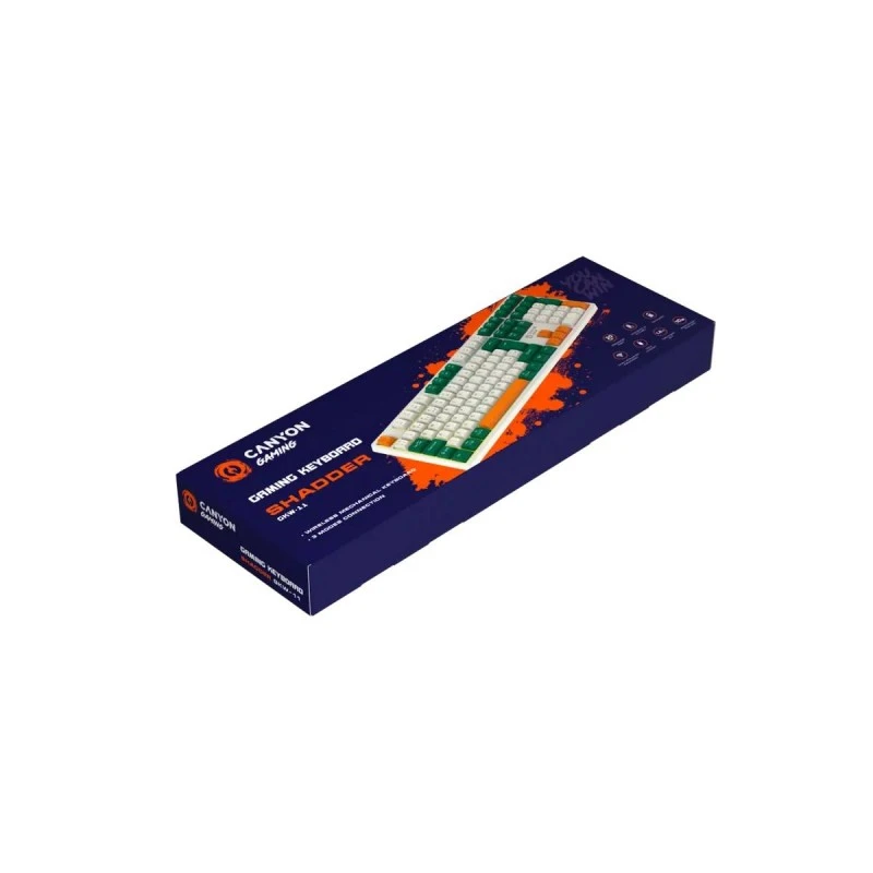 CANYON SHADDER MECH RGB GAMING KBD CND-SKBW11