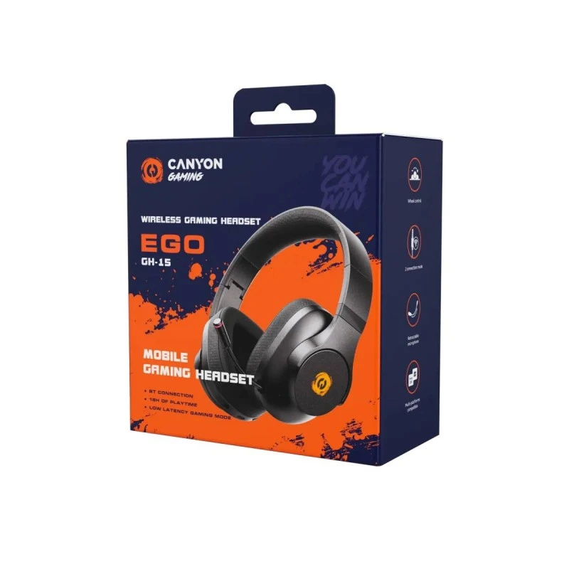 CANYON EGO GAMING HEADSET CND-SGHS15B BL