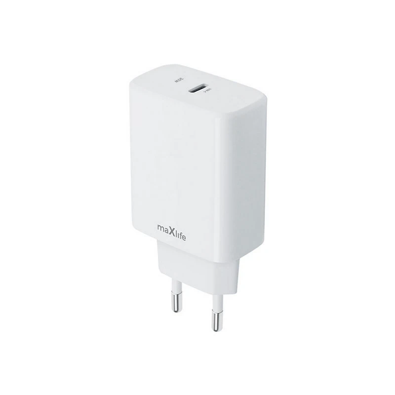 MAXLIFE ЗАРЯДНО PD QC MXTC-10-30C 1XUSB-C 30W БЯЛО