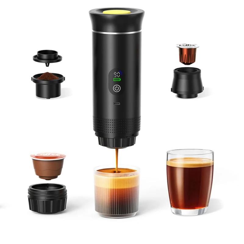 XMART PORTABLE COFFEE MAKER BLACK