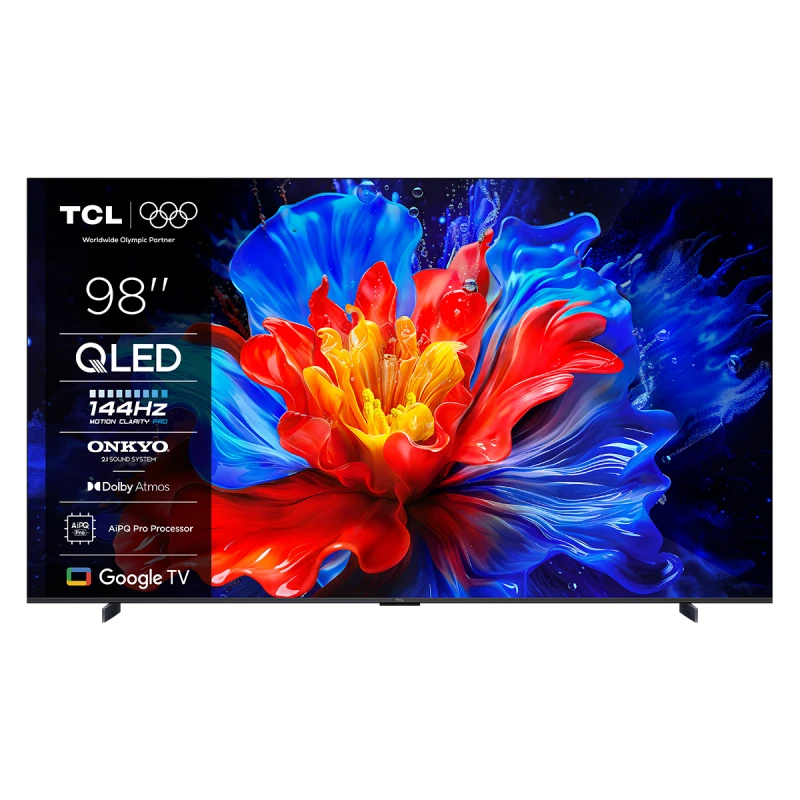 TCL 98P8K QLED SMART GOOGLE TV