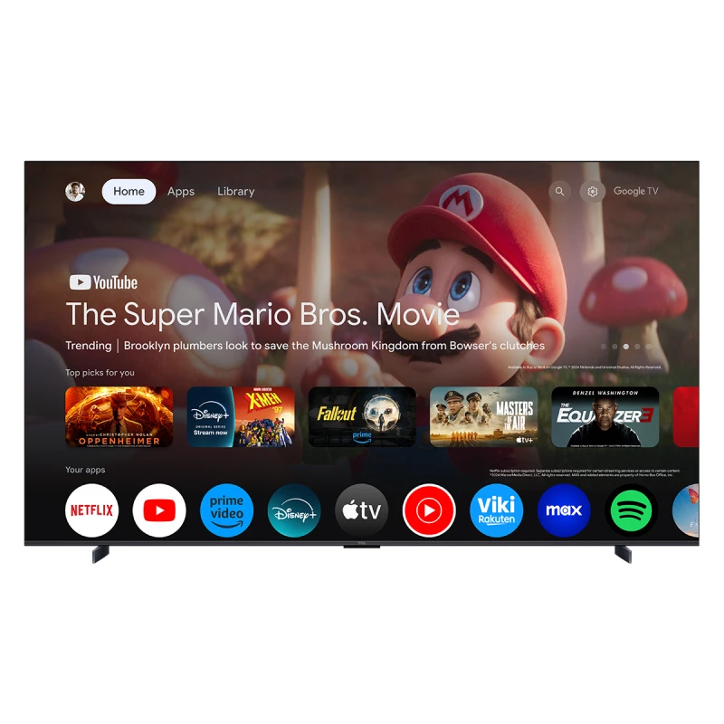 TCL 98P8K QLED SMART GOOGLE TV