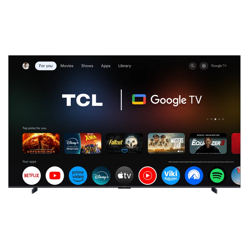 TCL 98P8K QLED SMART GOOGLE TV