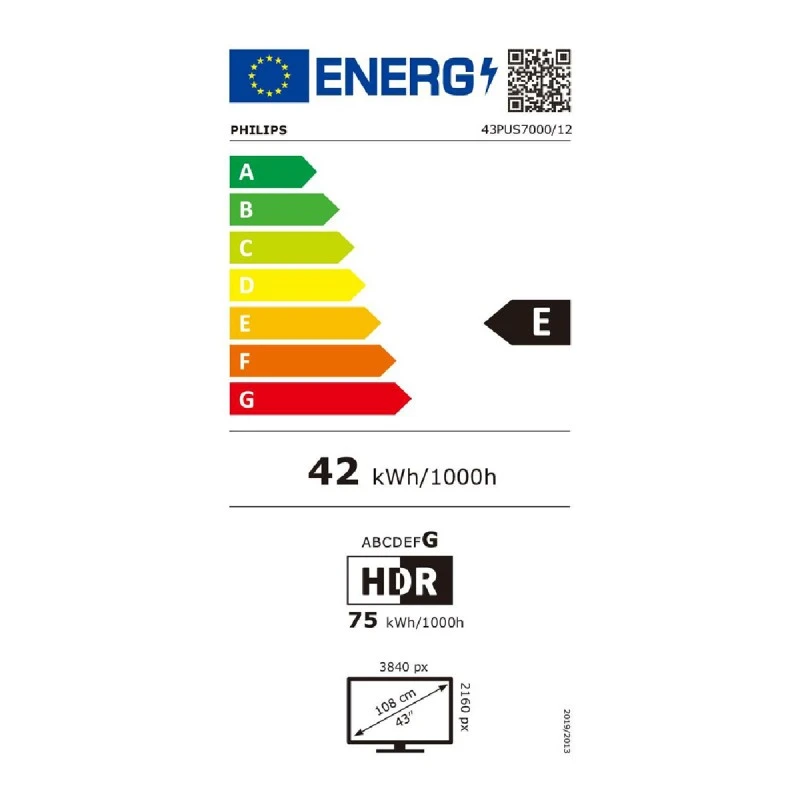 PHILIPS 43PUS7000/12 UHD LED SMART TV