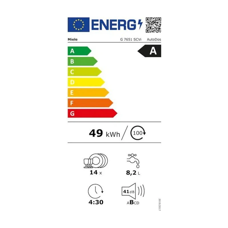 MIELE G 7651 AutoDos AutoOpen Wi Fi