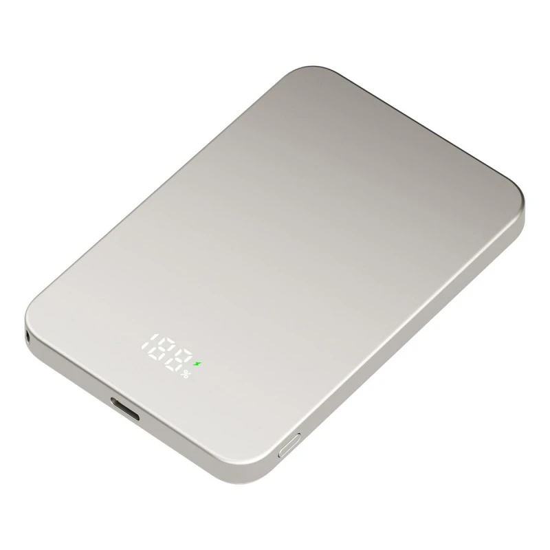 XMART ВЪНШНА БАТЕРИЯ 5000MA 1XTYPE-C+MAGSAFE SILVER PB-505S
