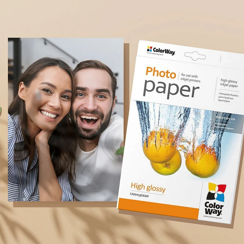 COLORWAY PHOTO PAPER HIGH GLOSSY 20PCS (PG230020A4)