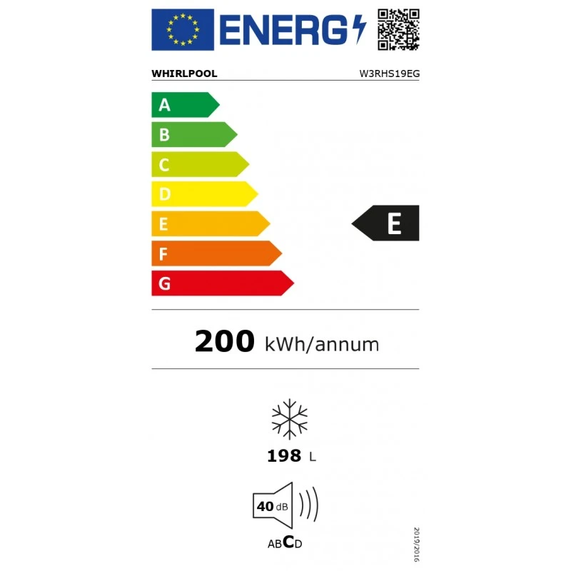 WHIRLPOOL W3RHS19EG
