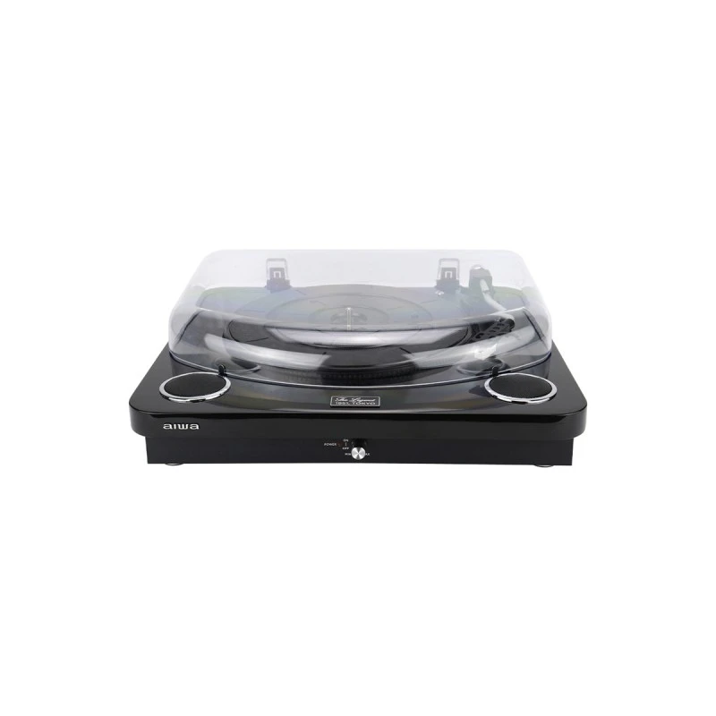 AIWA&nbsp;LPS-25BK TURNABLE GRAMOPHONE BLACK