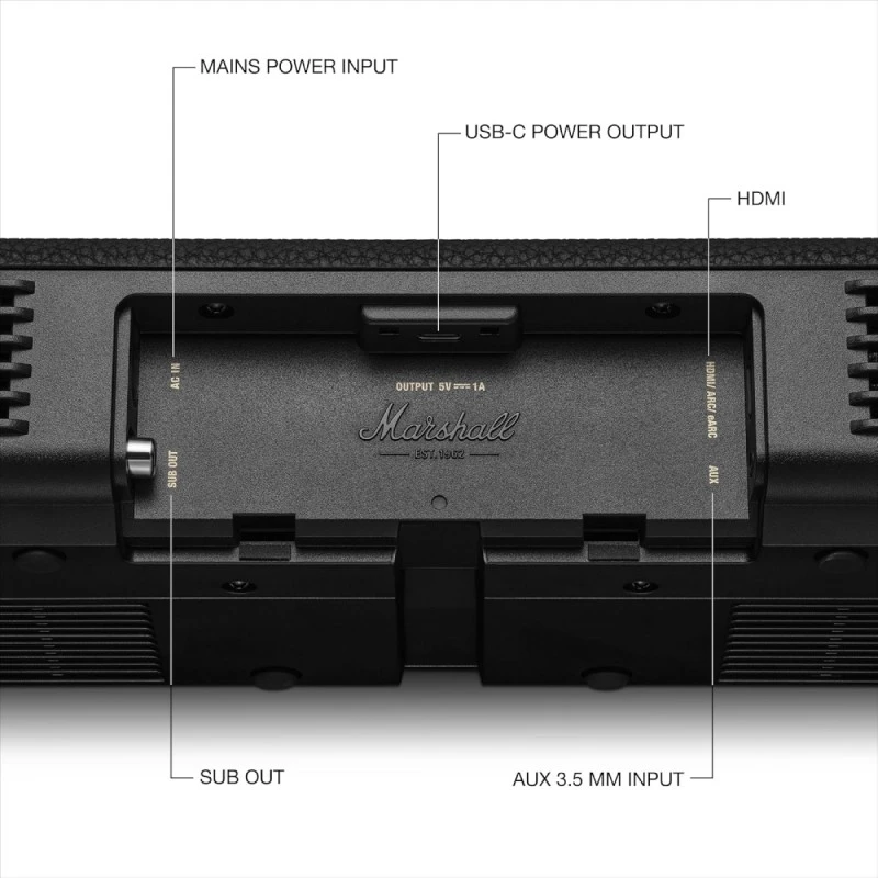 MARSHALL HESTON 60 BLACK