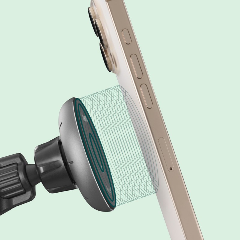 HAMA QI2 CAR WIRELESS CAR CHARGER 15W BLACK 201736