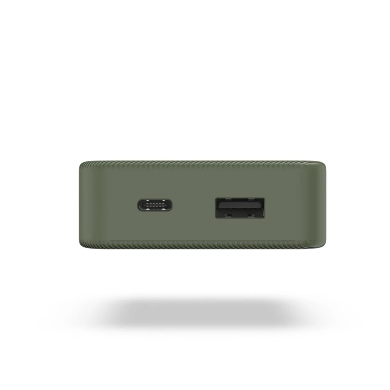 HAMA 201713  COLOUR 10 POWER BANK 10000MAH USB-C USB-A GREEN