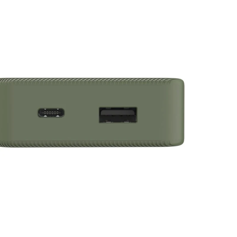 HAMA 201713  COLOUR 10 POWER BANK 10000MAH USB-C USB-A GREEN