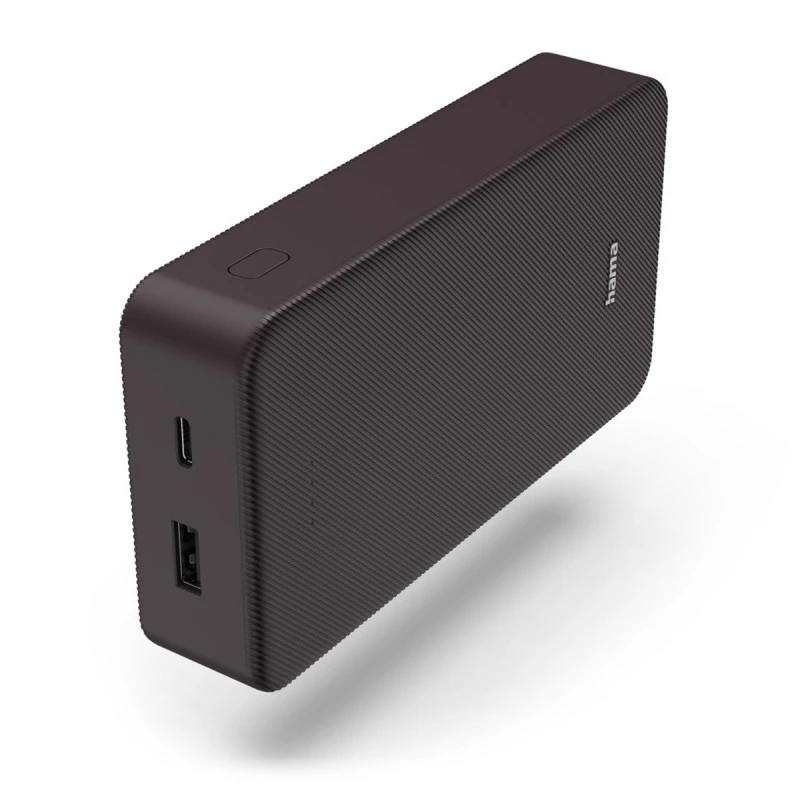 HAMA COLOUR 20 POWER BANK 20000MAH USB-C USB-A PURPLE