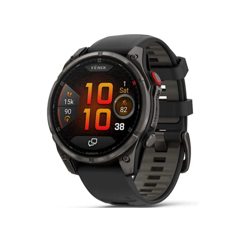 GARMIN FENIX 8 PRO 47MM CARBON GRAY DLC TITANIUM BLACK STRAP
