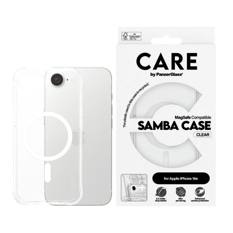 CARE ГРЪБ ЗА APPLE IPHONE 16E MAGSAFE TRANSP