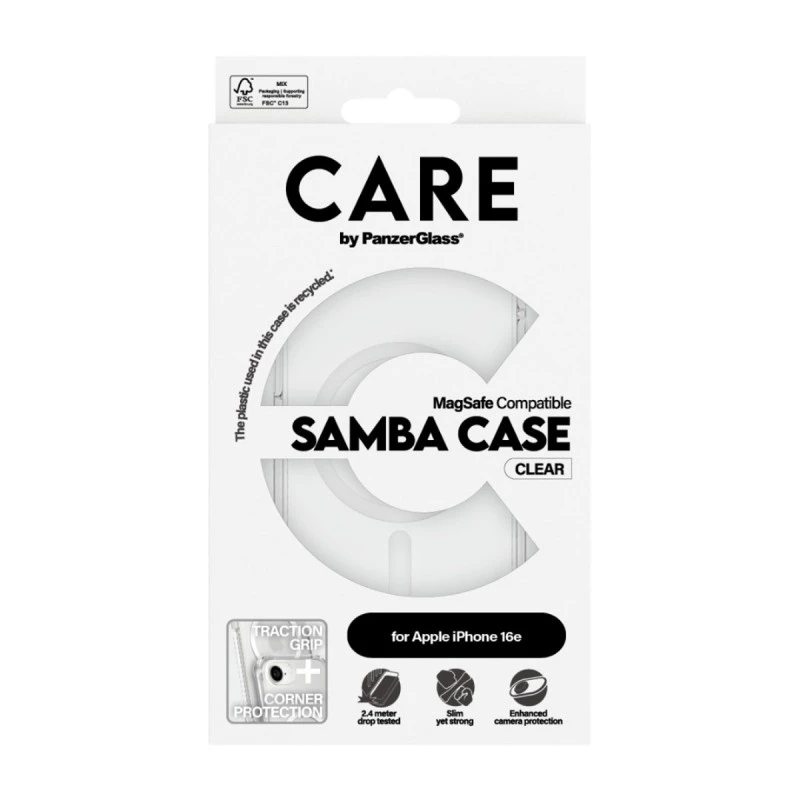 CARE ГРЪБ ЗА APPLE IPHONE 16E MAGSAFE TRANSP