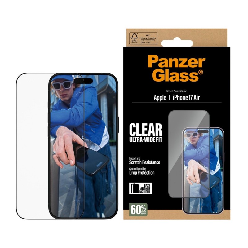 PANZERGLASS  СТ. ПРОТ.  IPHONE 17 AIR UWF W. EASYALIGNER