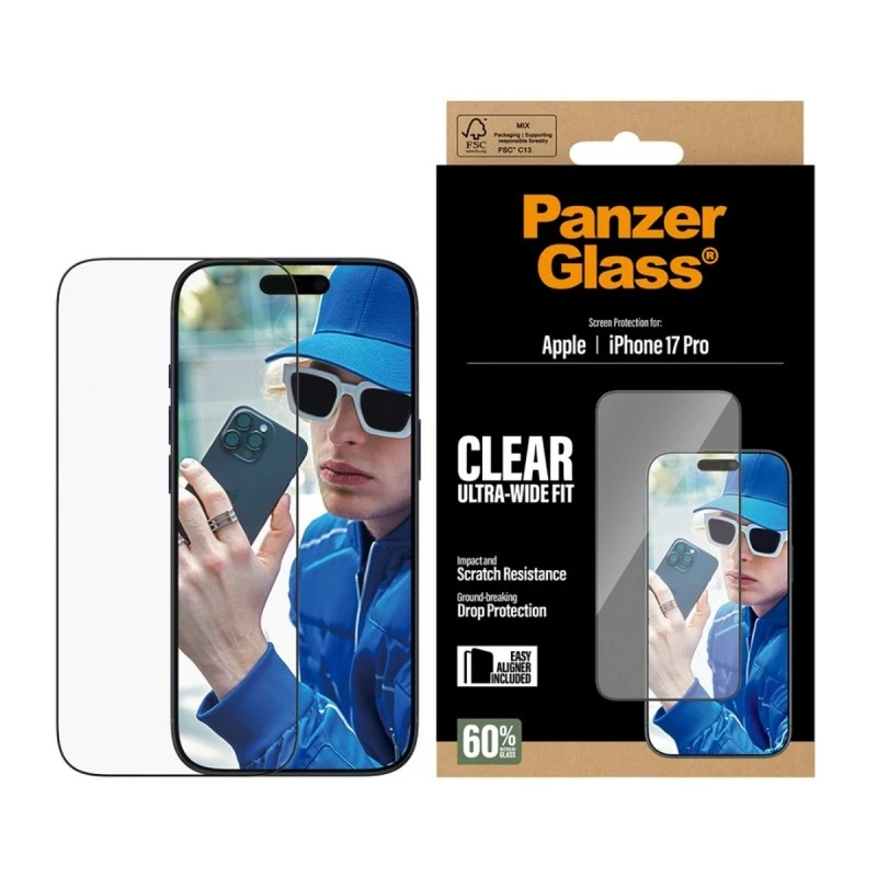 PANZERGLASS  СТ. ПРОТ. IPHONE 17 PRO UWF W EASYALIGNER