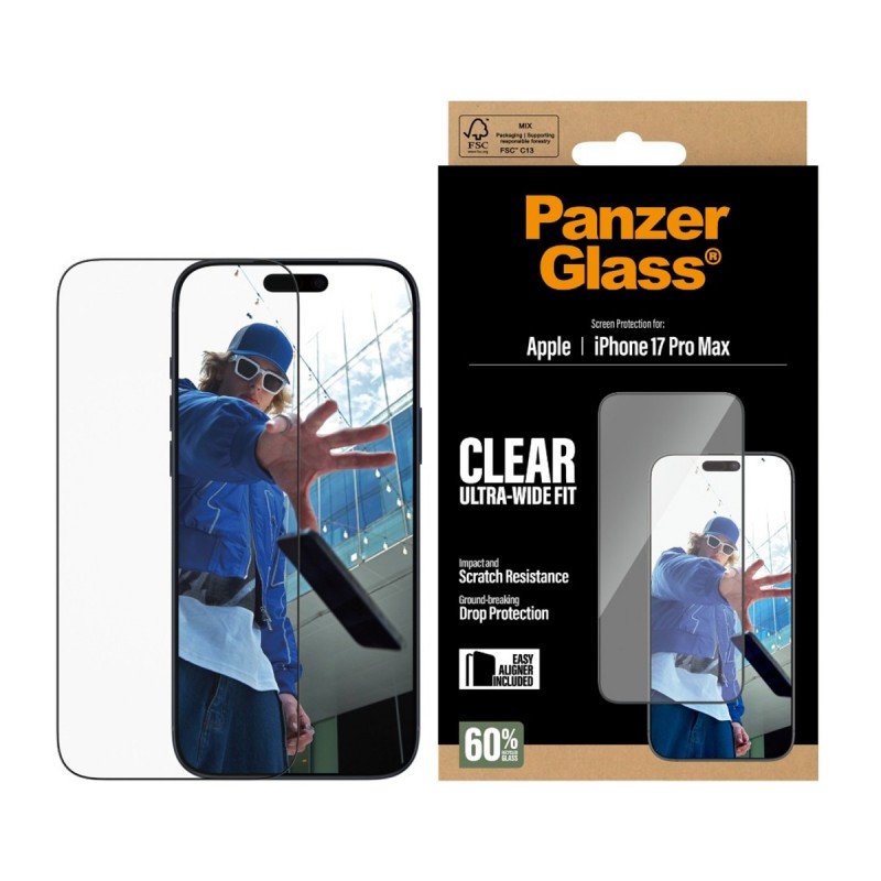 PANZERGLASS  СТ. ПРОТ. IPHONE 17 PRO MAX UWF W. EASYALIGNER