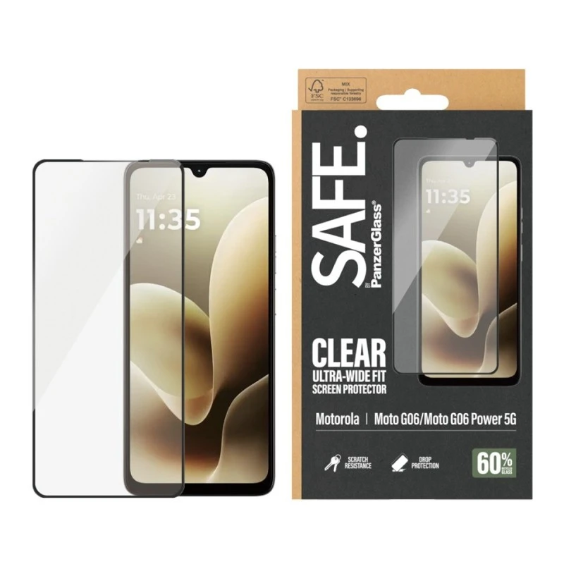 SAFE СТ. ПРОТ. ЗА MOTOROLA MOTO G06/G06 POWER UWF ПРОЗРАЧЕН
