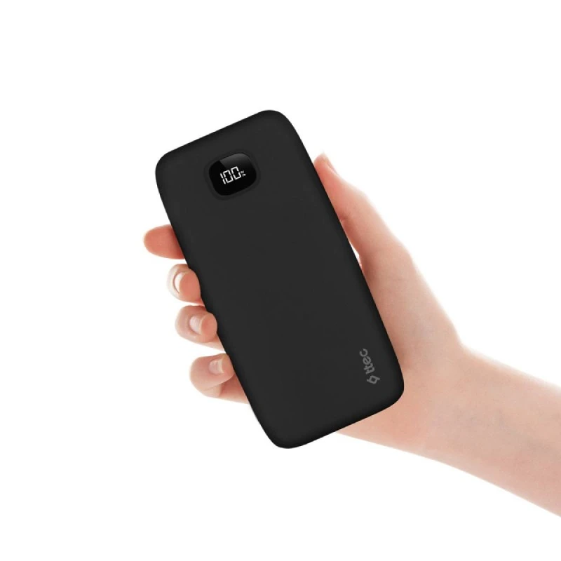 TTEC ВЪНШНА БАТЕРИЯ CHARGEUP PRO LCD 10.000MAH PD 20W ЧЕРНА