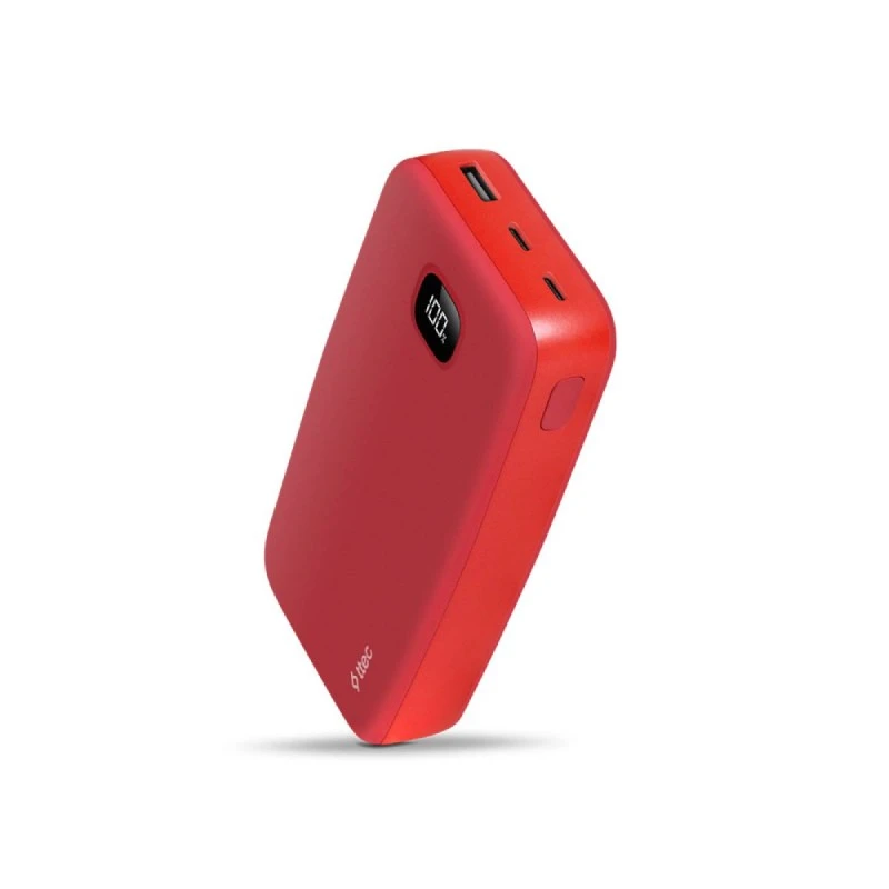 TTEC CHARGEUP PRO LCD 20.000MAH PD 20W  POWERBANKRED