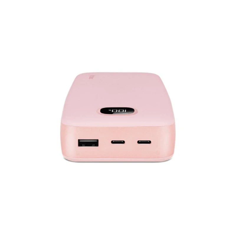 TTEC CHARGEUP PRO LCD 20.000MAH PD 20W  POWERBANK PINK