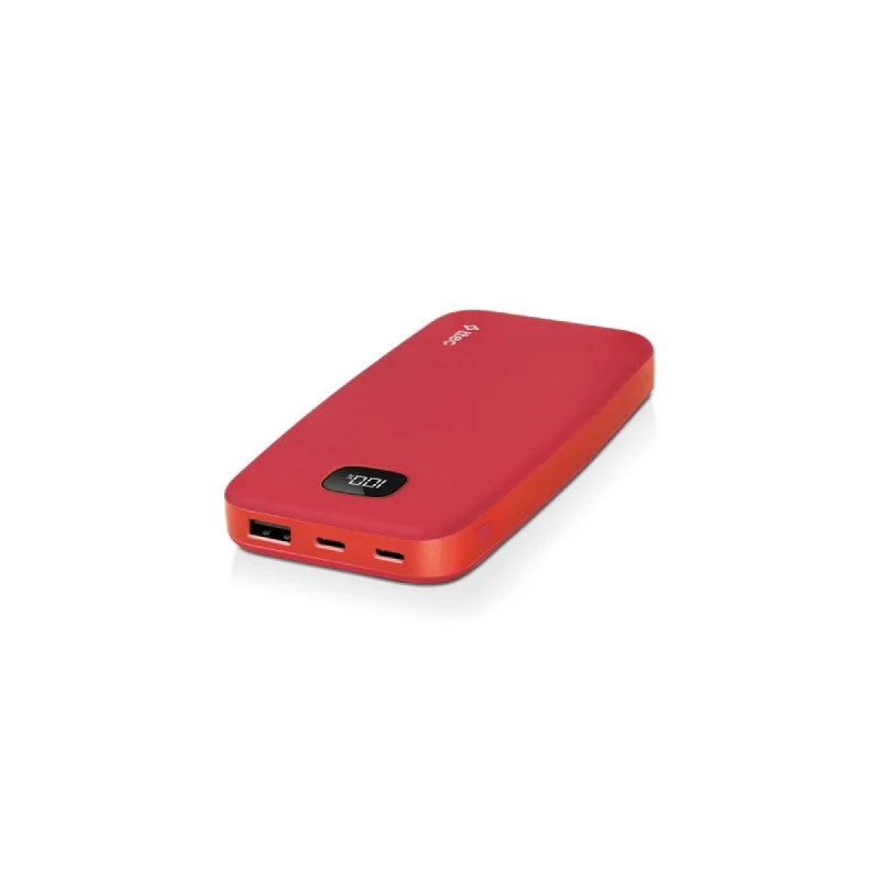 TTEC CHARGEUP PRO LCD 10.000MAH PD 20W  POWERBANKRED