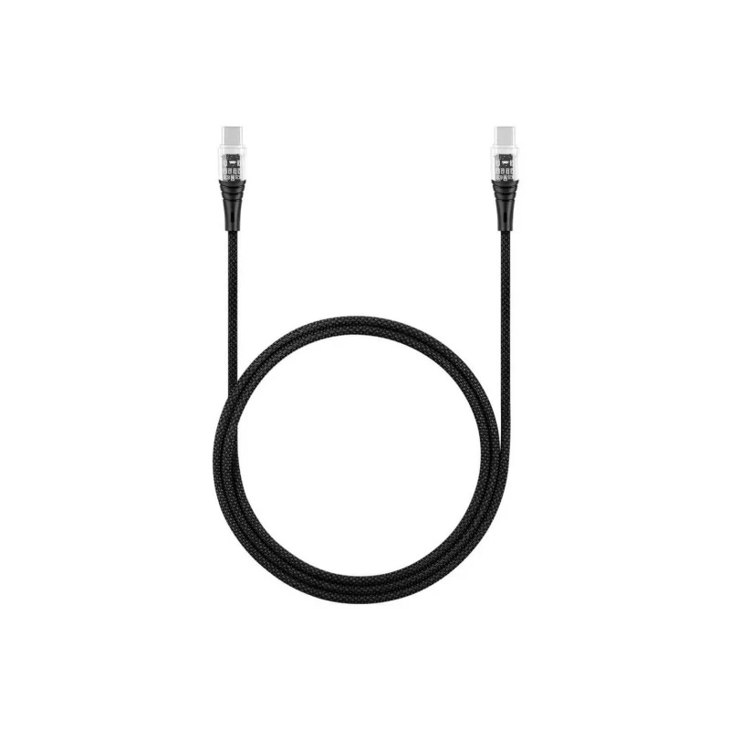 TTEC КАБЕЛ TRANSP USB-C –USB-C 60W PD/DATA CABLE 1.2M Ч