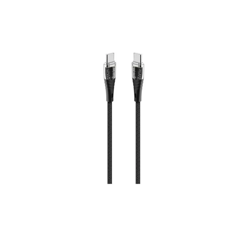 TTEC КАБЕЛ TRANSP USB-C –USB-C 60W PD/DATA CABLE 1.2M Ч