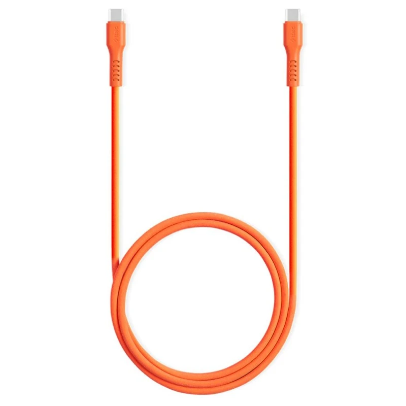 TTEC USB-C TO USB-C 60W PD 1.2M NEON ORANGE
