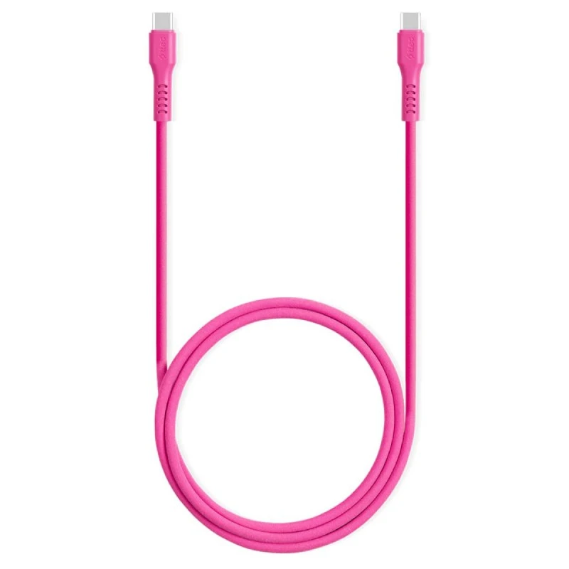 TTEC USB-C TO USB-C 60W PD 1.2M NEON PINK