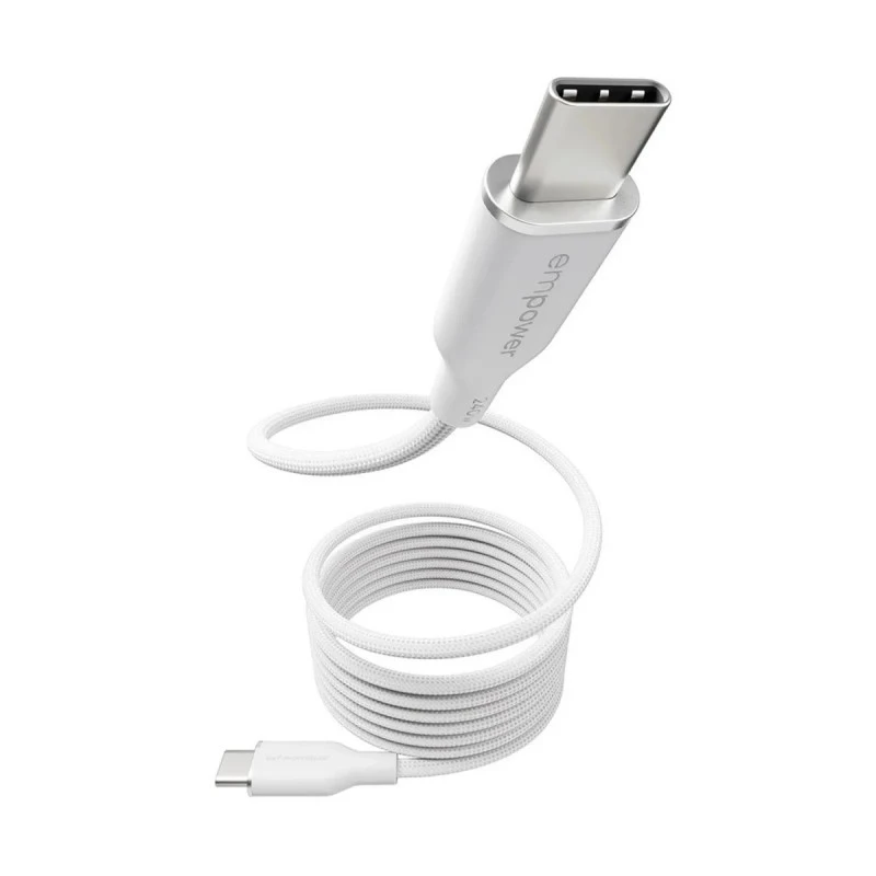 EMPOWER BY PANZERGLASS USB-C TO USB-C 240W 1.5M SILVER