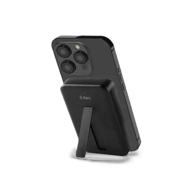 TTEC POWERBANK 10000MAH QI2 15W BLACK
