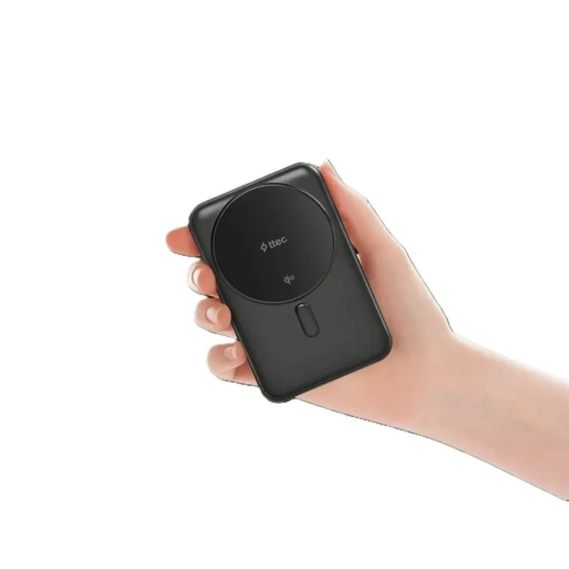 TTEC POWERBANK 10000MAH QI2 15W BLACK