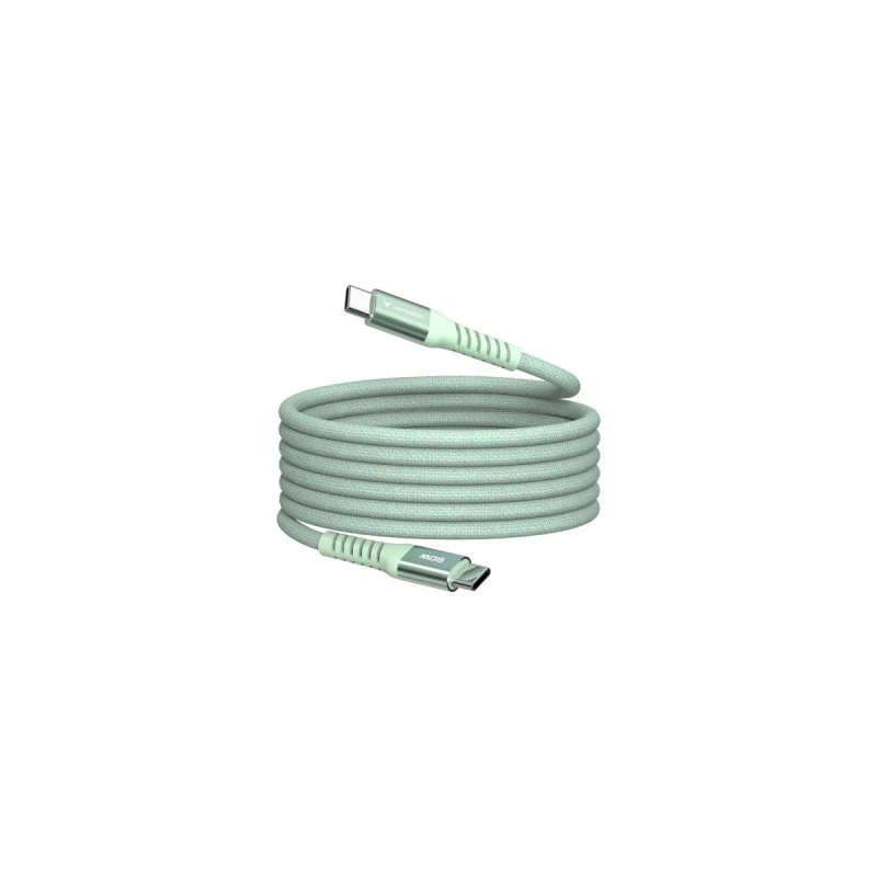 VERBATIM USB-C 60W MAGNETIC 120CM GREEN