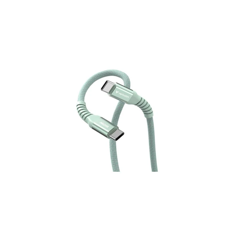 VERBATIM USB-C 60W MAGNETIC 120CM GREEN