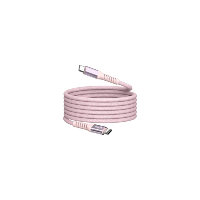 VERBATIM USB-C 100W MAGNETIC 120CM PINK
