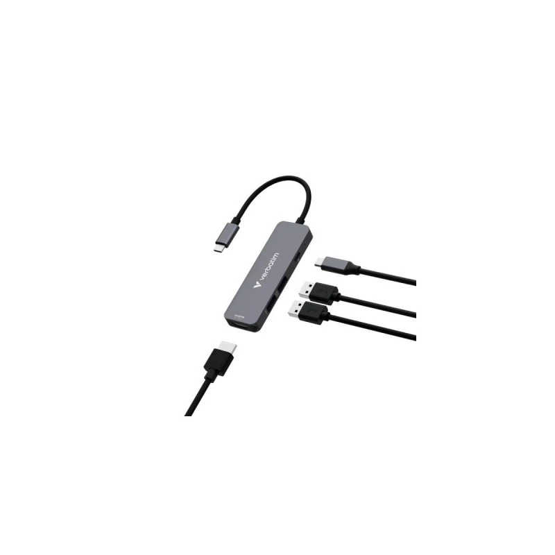 VERBATIM USB-C HUB 4 PORT