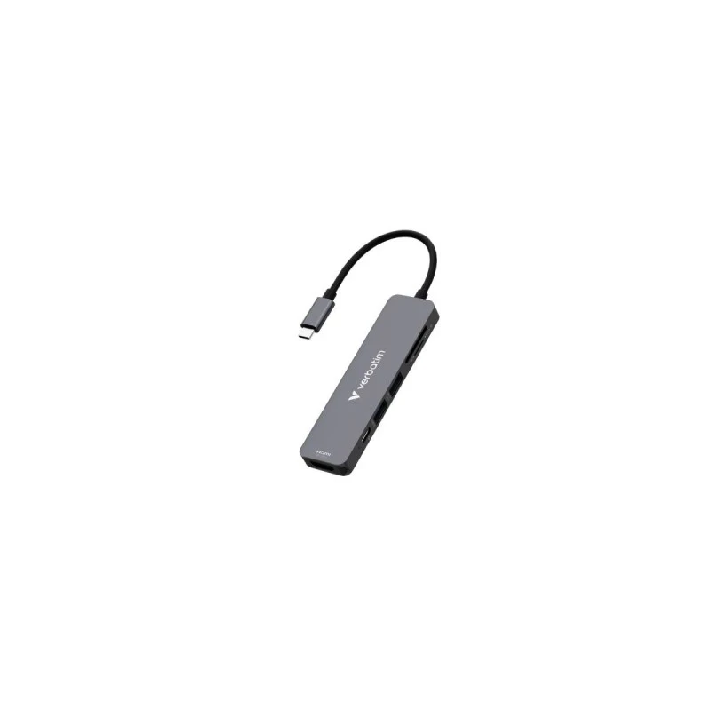 VERBATIM USB-C HUB 6 PORT CARD