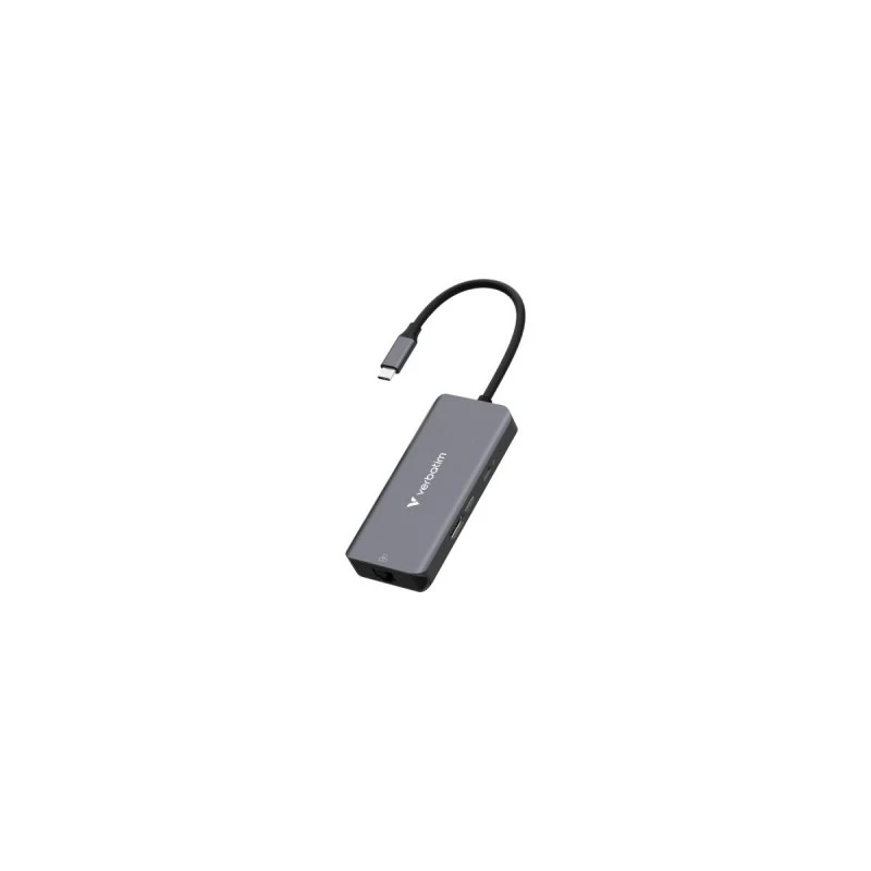 VERBATIM USB-C HUB 6 PORT RJ45