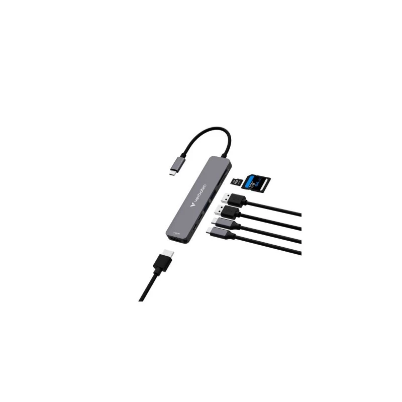 VERBATIM USB-C HUB 7 PORT