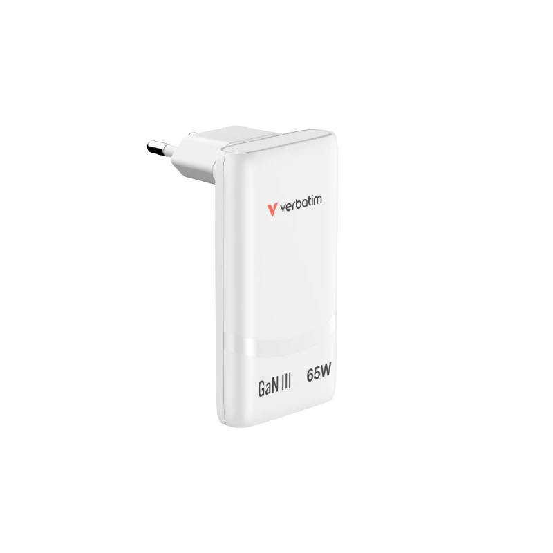 VERBATIM GAN 65W EU WHITE