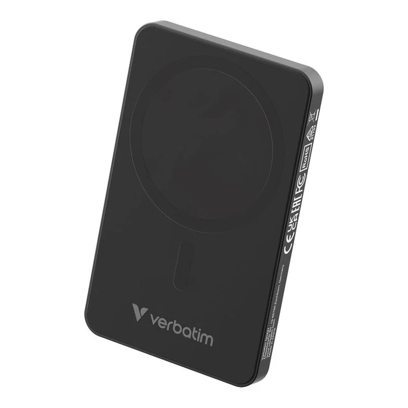 VERBATIM MAGNETIC POWERBANK 5000 BLACK