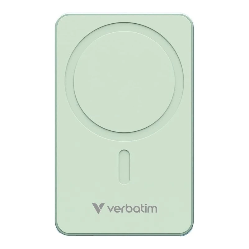 VERBATIM MAGNETIC POWERBANK 5000 GREEN