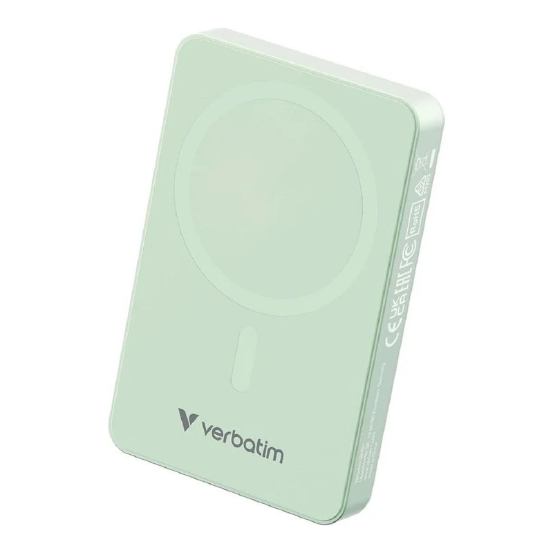 VERBATIM MAGNETIC POWERBANK 10000 GREEN