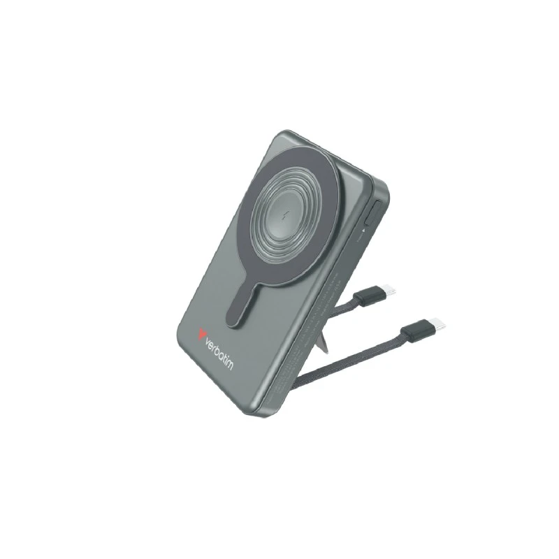 VERBATIM 2C DISPLAY POWERBANK 10000 GREY